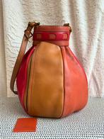 Delvaux vintage leren tas „École”, Ophalen of Verzenden, Gebruikt, Overige kleuren, Schoudertasje