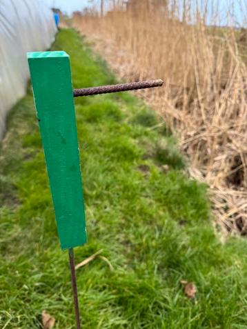 Markeerpaaltjes beschikbaar voor biedingen