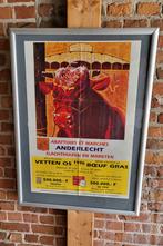 Oude affiche Slachthuis Anderlecht, Ophalen