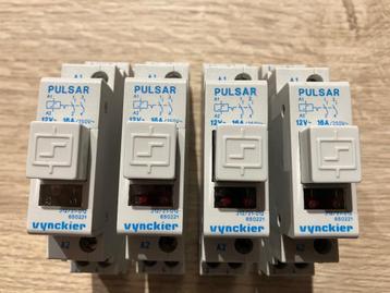 4 * Vynckier impulsschakelaar 12V / 16A / 250 V NIEUW !!