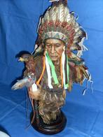 indianenhoofd, Tuin en Terras, Ophalen, Nieuw, Kunststof, Mensenbeeld