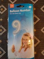 Ballon verjaardag 9 jaar 36 cm, Nieuw, Versiering, Ophalen of Verzenden