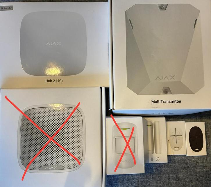 Alarme Ajax system, Bricolage & Construction, Systèmes d'alarme, Comme neuf, Sirène, Enlèvement ou Envoi