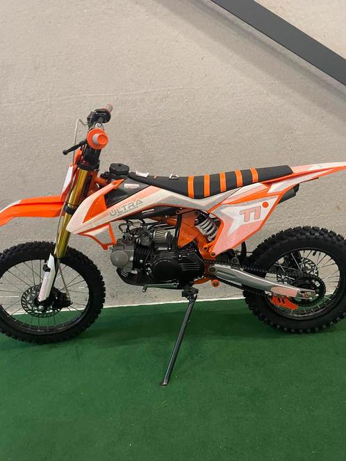 Nieuwe Ultra 125CC benzine pitbike/crossmotor, Fietsen en Brommers, Minibikes, Midibikes en Pitbikes, Nieuw, Pitbike, Ophalen