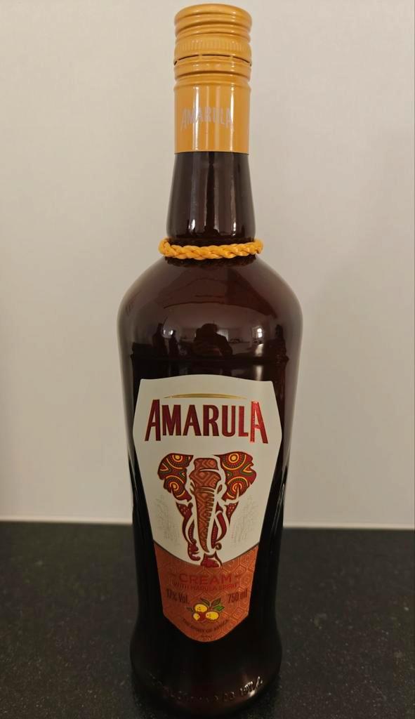 Fles Amarula cream likeur (meegebracht uit Zuid-Afrika), Collections, Vins, Afrique, Enlèvement