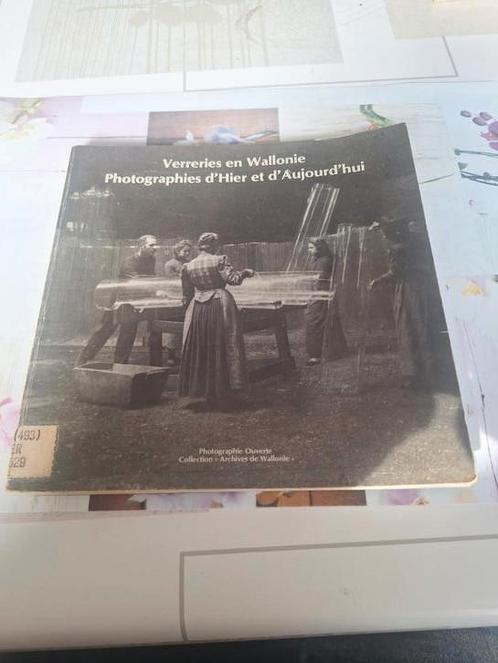 Glasfabrieken in Wallonië Foto's van gisteren en vandaag, Boeken, Streekboeken en Streekromans, Gelezen, Ophalen of Verzenden