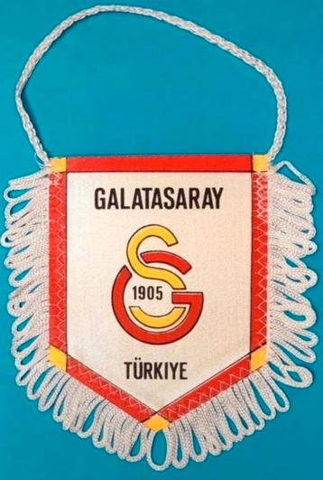 Galatasaray, Turquie, belle bannière vintage des années 1980