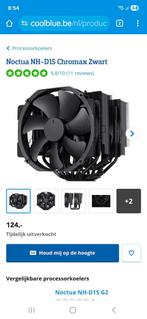 Noctua NH-D15 Chromax zwart, Enlèvement, Neuf, Refroidisseur ordinateur à air