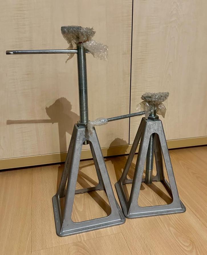 alu assteun set van 2 stuks, Caravans en Kamperen, Caravanaccessoires, Nieuw, Verzenden