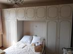 chambre à coucher, Ophalen, Gebruikt, Tweepersoons, Blanc avec boiseries dorées