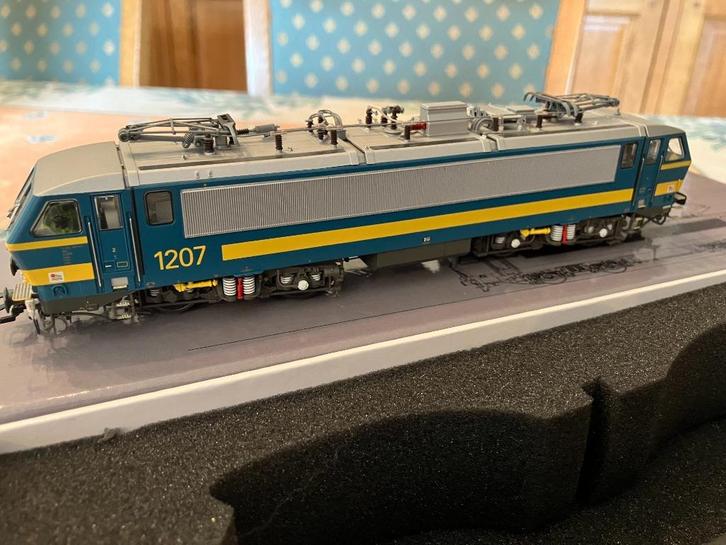 LS Models NMBS lok 1207 ref 12588 AC Digitaal, Hobby en Vrije tijd, Modeltreinen | H0, Gebruikt, Ophalen of Verzenden