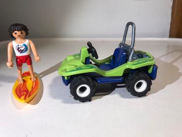 Playmobil 6982 surfer met strandbuggy, Enlèvement ou Envoi, Comme neuf