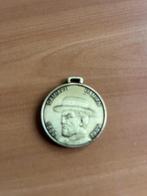 Bronzen herdenkingsmedaille Pater Damiaan -Tremelo 1989, Verzamelen, Religie, Verzenden, Gebruikt, Sieraad, Christendom | Protestants