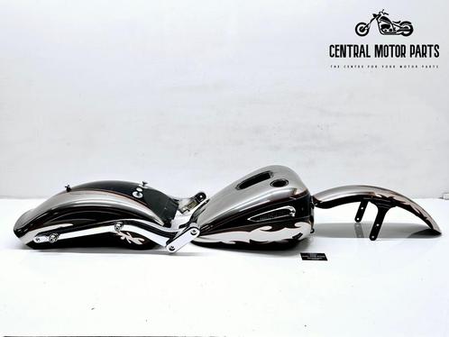 CVO Breakout 2013-2017 Tankset Molten Silver, Motoren, Onderdelen | Harley-Davidson, Gebruikt, Ophalen of Verzenden