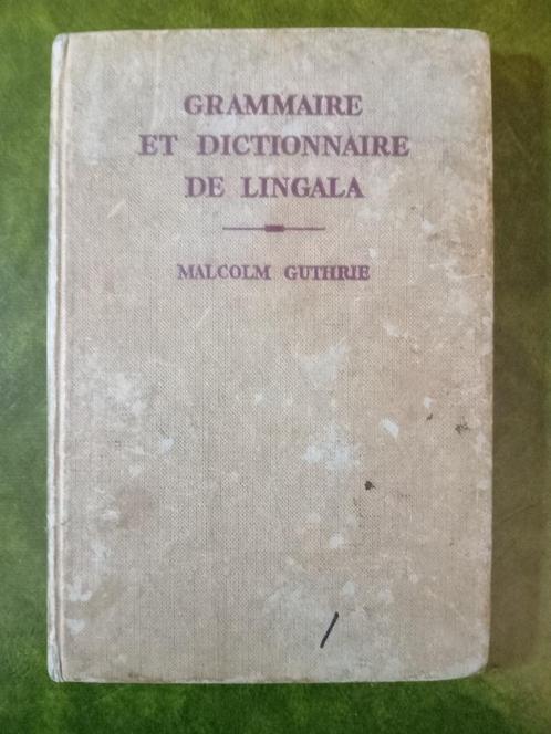 Grammaire et Dictionnaire de Lingala (Langue du Congo), Livres, Langue | Langues Autre, Utilisé, Non-fiction, Enlèvement ou Envoi