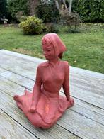 Statue terre cuite, Antiek en Kunst, Ophalen