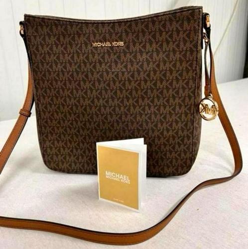 Michael Kors Jet set travel schoudertas dames tas + labels, Handtassen en Accessoires, Tassen | Damestassen, Nieuw, Bruin, Ophalen of Verzenden
