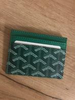 Donkergroene ledere portomonee van goyard, Nieuw, Leder, Groen, Ophalen