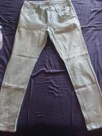 Lichtturquoise damesbroek in jeansstijl, Kleding | Dames, Spijkerbroeken en Jeans, Overige kleuren, Bel&Bo., Ophalen of Verzenden
