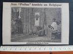 Knipsel op postkaart: Ieper Cathédrale St-Martin Ypres, Verzamelen, Verzenden, Landmacht, Foto of Poster