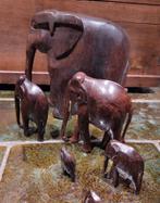 Collectie olifanten hout/keramiek/..., Antiek en Kunst, Ophalen