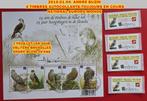 2010-01-04- ANDRE BUZIN - 4 ZELFKLEVENDE STEMPELS+1 VEL, Postzegels en Munten, Ophalen, Europa