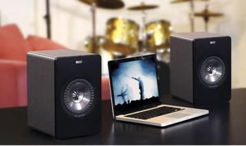 KEF X300A  gepowerde speakers. Een paar. beschikbaar voor biedingen