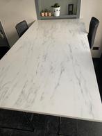 Hoge keuken of barstoelen en tafel, Huis en Inrichting, Ophalen, Zwart