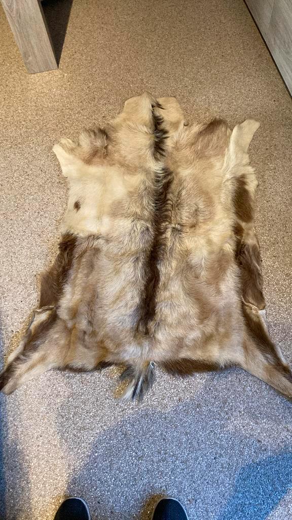 GEITENVEL, Huis en Inrichting, Woonaccessoires | Plaids en Woondekens, Gebruikt, Ophalen