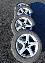 Jantes en alliage avec des Michelin 225/55-16 pour Mercedes, Auto-onderdelen, Banden en Velgen, Ophalen, Gebruikt, 16 inch, Banden en Velgen