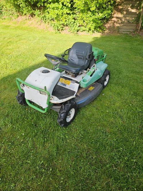 Etesia attila av 98 ruwterrein zitmaaier   tondeuse, Tuin en Terras, Zitmaaiers, Gebruikt, 90 tot 120 cm, Ophalen