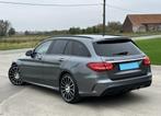Mercedes C43 AMG BiTurbo 368pk 4Matic V6 BURMESTER, Autos, Cuir, Argent ou Gris, Achat, Euro 6