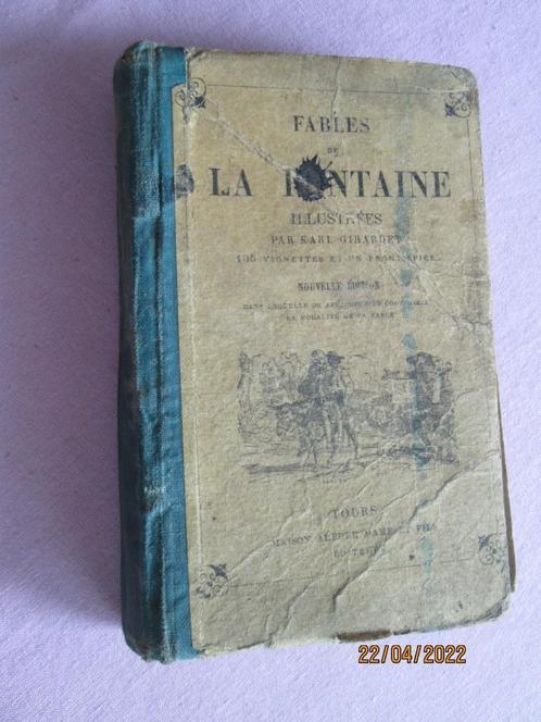 Boek - Fables de La Fontaine, van 1918, Antiek en Kunst, Antiek | Boeken en Manuscripten, Ophalen of Verzenden