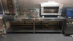 İnox tafel en grill, Ophalen, Gebruikt, Inox Meubilair