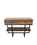 Sidetable / Gangtafel teakhout, Nieuw, Ophalen of Verzenden, 25 tot 50 cm, Teakhout