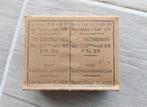 Doosje patronen mauser m1936 ABBL 1940 FN39, Ophalen of Verzenden
