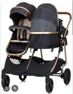 Kinderwagen duo, goud grijs, Kinderen en Baby's, Ophalen, Zo goed als nieuw, Kinderwagen