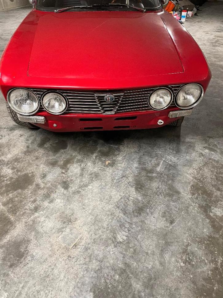 Alfa Gt 1300 Junior, Auto's, Alfa Romeo, Particulier, GT, Benzine, Coupé, 2 deurs, Handgeschakeld, Rood, Zwart, Kunstmatig leder