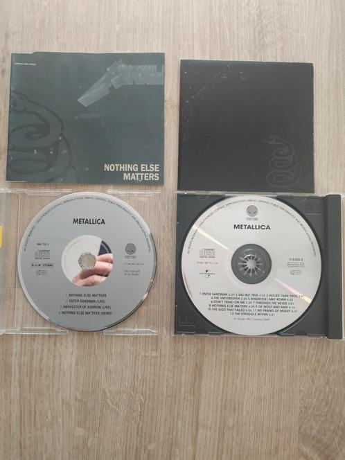 METALLICA NIETS ANDERS EN METALLICA, Cd's en Dvd's, Cd's | Rock, Zo goed als nieuw, Rock-'n-Roll, Verzenden