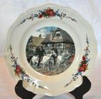 assiette plate obernai sarreguemines 2 cavaliers (5), Ophalen of Verzenden