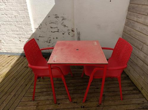 Table et chaises Coca-Cola Original, Tuin en Terras, Tuinsets en Loungesets, Gebruikt, Ophalen