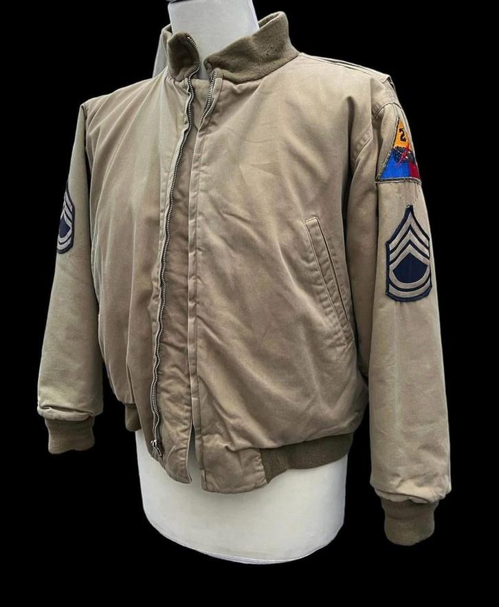 Originel wwII Tanker jacket  2 nd armored, Verzamelen, Militaria | Tweede Wereldoorlog, Ophalen of Verzenden