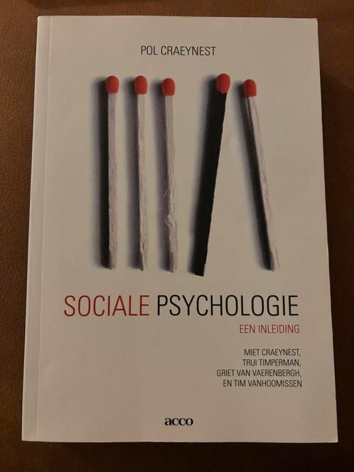 Paul Craeynest - Sociale psychologie, een inleiding, Livres, Psychologie, Comme neuf, Psychologie sociale, Enlèvement