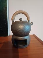 Chinese theepot met theelicht, Antiek en Kunst, Ophalen of Verzenden