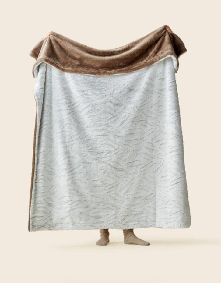 Plaids Cocooning Tigre plaid/fleece deken NIEUW 150x200 cm, Huis en Inrichting, Woonaccessoires | Plaids en Woondekens, Nieuw