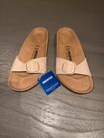 Nieuwe birkenstocks beige maat 40, Ophalen of Verzenden, Zo goed als nieuw, Beige