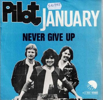 Vinyl, 7"   -    Pilot – January / Never Give Up beschikbaar voor biedingen