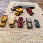 Set van 8 miniatuur vrachtwagens en auto's Solido/Dinky toys, Hobby en Vrije tijd, Ophalen of Verzenden, Gebruikt, Auto, Dinky Toys