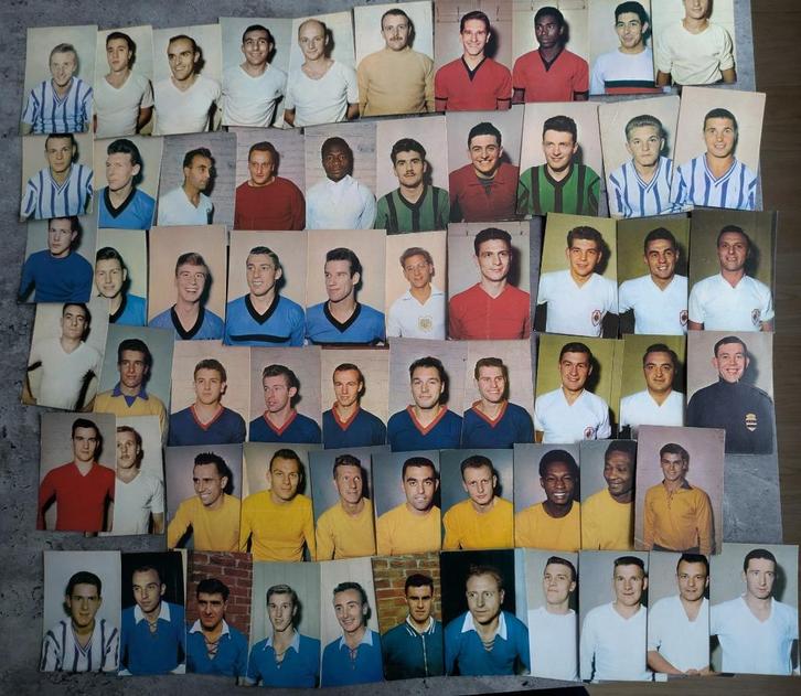 VOETBAL KAARTEN MAPLE LEAF 1961/1962 ZELDZAME SET, Hobby en Vrije tijd, Stickers en Plaatjes, Verzenden