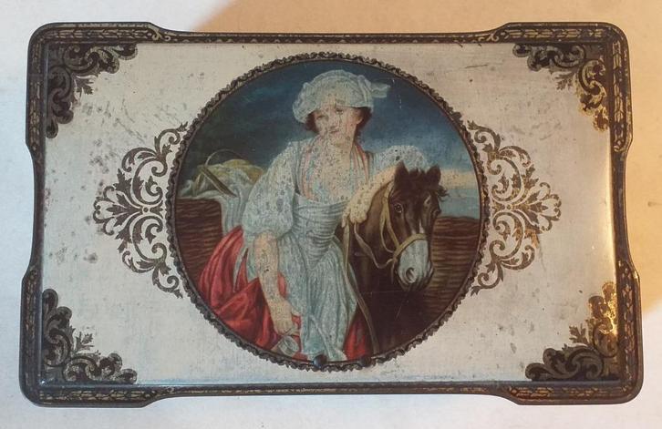 ancienne boîte en tôle - Thorne's, Royaume-Uni, Collections, Boîte en métal, Enlèvement ou Envoi